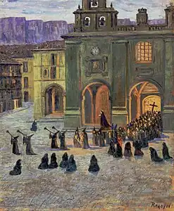 Darío de Regoyos 1903, Vendredi Saint à Orduña (MNAC)