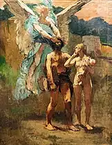 Etude pour Le châtiment de Caïn, vers 1883