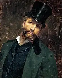 Marcel Briguiboul, Autoportrait