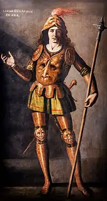 Portrait d'Alvar Belasquez de Lara  - Francisco de Zurbarán.