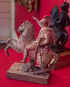 Pierre Cartellier, Maquette pour la statue équestre du général d'Hautpoul (1811).