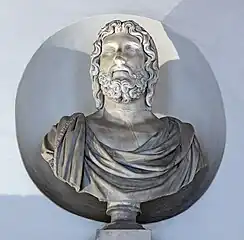 Zeus - Copie romaine d'un original grec du IVe&nbsp;siècle&nbsp;av. J.-C.