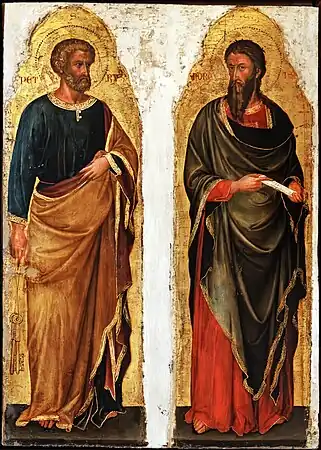 Saint Pierre et Saint André Musée Correr de Venise.