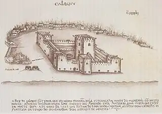 Fort de Calicut (1700 ?).
