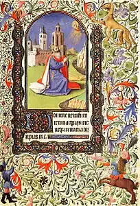 David, Heures de Namur, fo&nbsp;77.