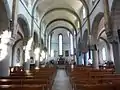 Intérieur de l'église paroissiale Sainte-Brigitte.