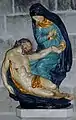 Église Saint-Mélaine de Morlaix : piétà de J. Lespagnol (XVIIe&nbsp;siècle)
