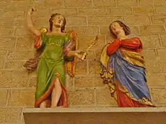 L'Annonciation (groupe statuaire du XVIIe&nbsp;siècle).