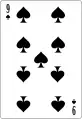 9 de pique