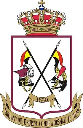 Image illustrative de l’article 1/3 Bataillon de Lanciers (Belgique)