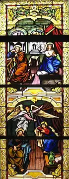 Répudiation de Marie par Joseph et annonce de la naissance de Jésus.