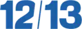 Logo du 12/13 du 4 octobre 2010 au 4 février 2018.