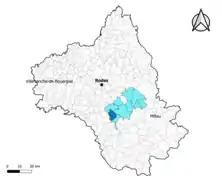 Alrance dans l'intercommunalité en 2020.