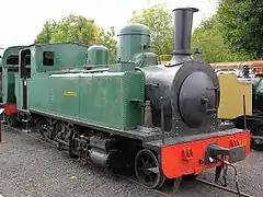 Locomotive 130T SACM no&nbsp;13 préservée au MTVS.