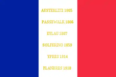 Drapeau du 13e&nbsp;régiment de chasseurs à cheval