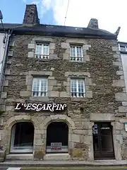 Lesneven : maison du XVe&nbsp;siècle.