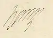 Signature de Henri III