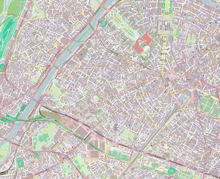 (Voir situation sur carte : 15e arrondissement de Paris)