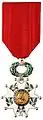 Croix de la Légion d'honneur.
