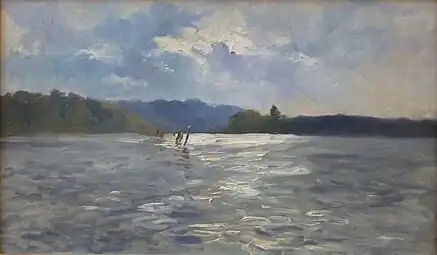 La Laïta à marée haute (1865-1868)musée des Beaux-Arts de Quimper.