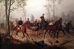 Napoléon III et Bismarck à Sedan