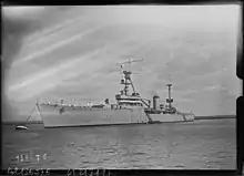 Croiseur lourd Tourville (ici en 1929).