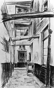 Impasse rue de la Chapelle, 1939.