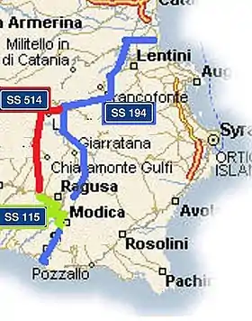 Image illustrative de l’article Route nationale 194 (Italie)