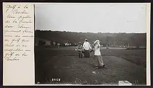 Championnat du monde de golf féminin, années 1910, université de Caen.