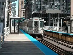 La station LaSalle/Van Buren