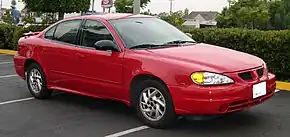 Les formes s'arrondissent à partir de 1992, ici un sedan de 2005.