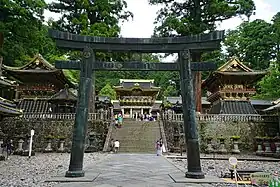 Tōshō-gū à Nikkō, sanctuaire érigé pour vénérer Tokugawa Ieyasu comme kami.