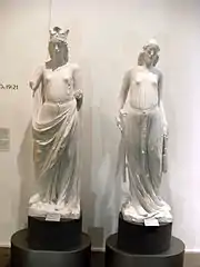 Statues de la cathédrale de Bamberg, XIIIe siècle, collections du Musée juif de Berlin