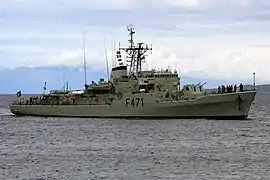 Corvette NRP António Enes de la Marine portugaise