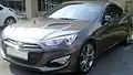 Hyundai Genesis Coupe Phase II, vue 3/4 avant