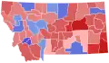 Résultats de l'élection du gouverneur du Montana en 2012, par comté.