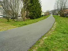 Le Chemin vert près de Vesoul