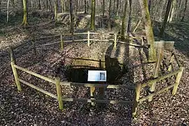 L'ancien puits no&nbsp;15 des mines de Gouhenans.