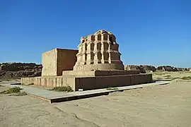 Vestige de temple de Gaochang