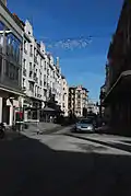 Vue depuis la rue du Château