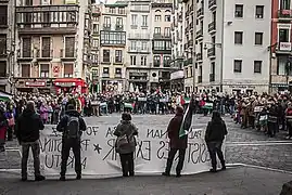 À Pampelune le 15 mai 2018.