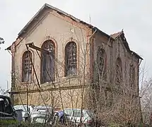 Bâtiment de la machine d'extraction du puits des Zagots.