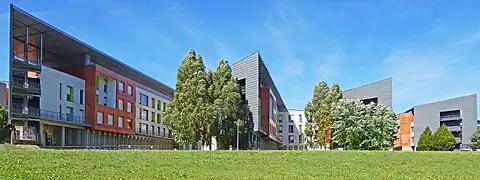 Les épis de l'hôpital de Vesoul.