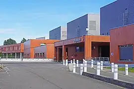 L'entrée des urgences.