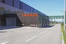 Sas ambulance des urgences.