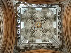 Voûtes de la tour centrale.