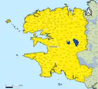 Candidat arrivé en tête au 2d&nbsp;tour par commune.  Emmanuel MacronMarine Le PenÉgalité