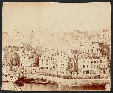 Les quais de Recouvrance vers 1870