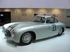 Mercedes 300&nbsp;SL victorieuse du Prix de Berne 1952