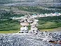 Inukshuk au-dessus de Kangiqsualujjuaq